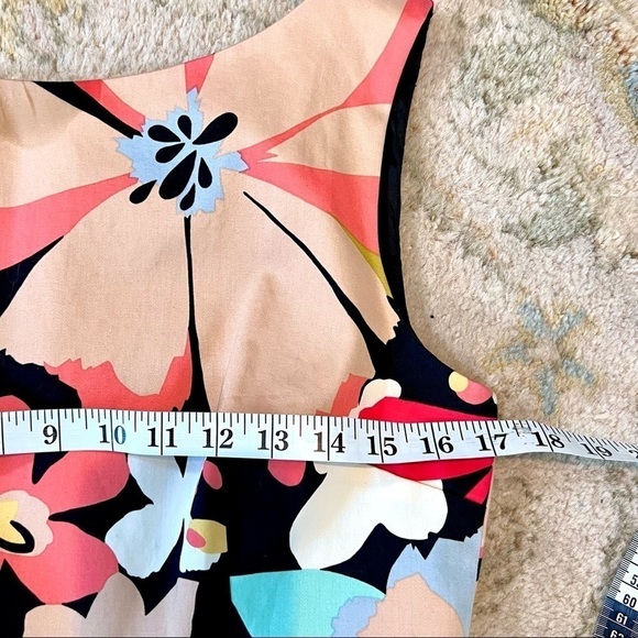 🌺David Meister, Amazing Flower Power Dress, Gorgeous Colors & Design, 8 - Picture 5 of 11